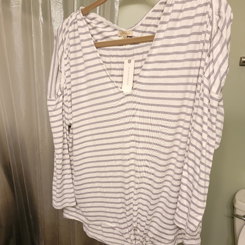 Anthropologie Striped top